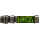 Dyed Maple (Green) Black Nickel Alloy Up-Locking Reel Seats Size: 705_420