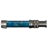 Spey Down-Locking Black Nickel Dyed: Blue Burl (Light) Wood Reel Seats, Size: 740_560