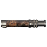 Spey Down-Locking Black Nickel Dyed: Maple Burl Wood Reel Seats, Size: 740_560