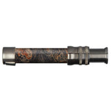 Down-Locking Black Nickel Dyed: Maple Burl Blue Wood Reel Seats, Size: 740_560