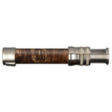 Down-Locking Nickel Silver Dyed: Maple Burl Black Wood Reel Seats, Size: 740_560