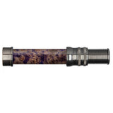 Up-Locking Black Nickel Double Dyed: Purple Cream (Dark) Wood Reel Seats, Size: 740_560