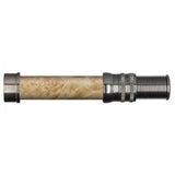 Spey Up-Locking Black Nickel Maple Burl Light Wood Reel Seats, Size: 740_560