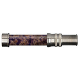 Spey Up-Locking Nickel Silver Double Dyed: Purple Cream (Dark) Wood Reel Seats, Size: 740_560