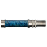 Up-Locking Nickel Silver Dyed: Aqua Blue Wood Reel Seats, Size: 740_560