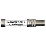 Up-Locking Nickel Silver No Wood Insert - Hardware Only Wood Reel Seats, Size: 740_560