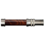 Up-Locking Nickel Silver Flamed Redwood Wood Reel Seats, Size: 740_560
